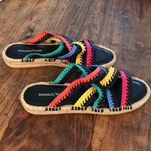 ⚜️NWOT Donald Pliner Rhonda Woven Espadrille 8.5⚜️